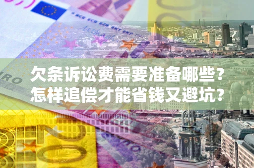 北京欠条诉讼费需要准备哪些？怎样追偿才能省钱又避坑？