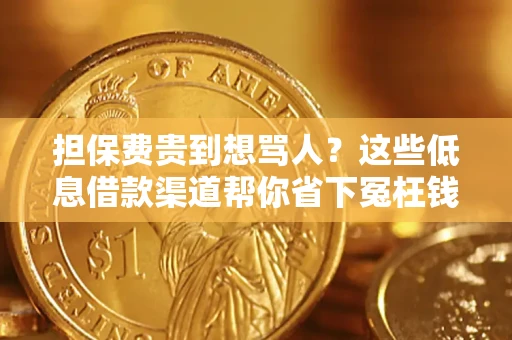 北京担保费贵到想骂人？这些低息借款渠道帮你省下冤枉钱