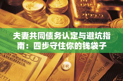 北京夫妻共同债务认定与避坑指南：四步守住你的钱袋子