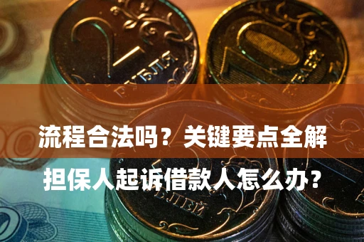 北京

担保人起诉借款人怎么办？流程合法吗？关键要点全解析