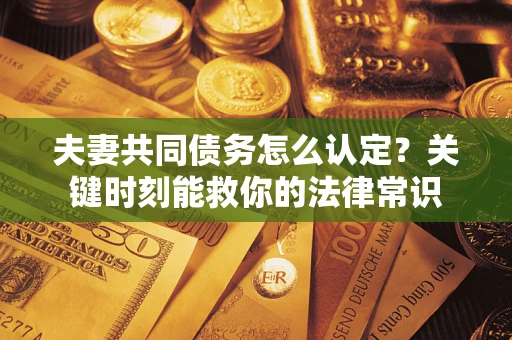 北京夫妻共同债务怎么认定？关键时刻能救你的法律常识