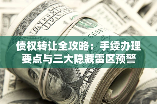 北京债权转让全攻略：手续办理要点与三大隐藏雷区预警