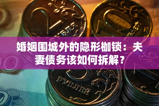 北京婚姻围城外的隐形枷锁：夫妻债务该如何拆解？