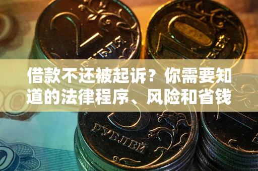 北京借款不还被起诉？你需要知道的法律程序、风险和省钱技巧